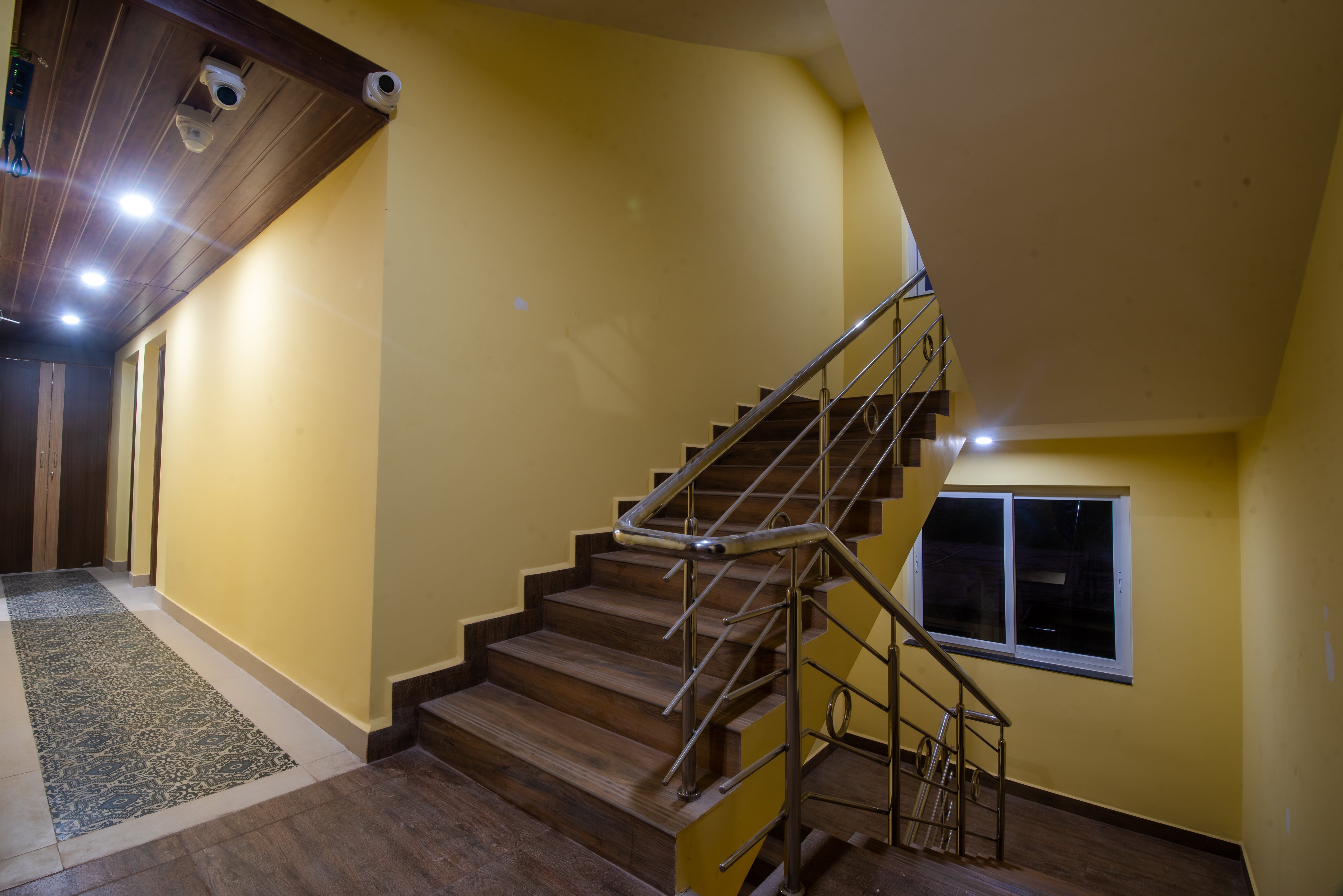 Stairs and lobby